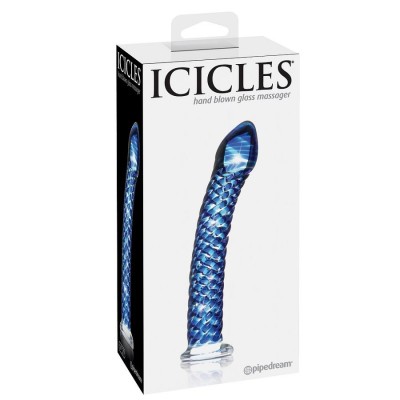 ICICLES NÚMERO 29 DILDO DE VIDRO SOPRADO À MÃO - PD2929-00