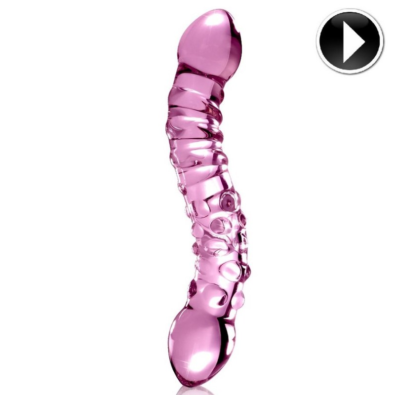 ICICLES NÚMERO 55 DILDO DE VIDRO SOPRADO À MÃO - PD2955-00