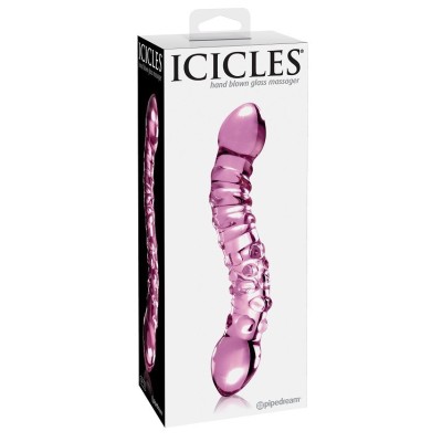 ICICLES NÚMERO 55 DILDO DE VIDRO SOPRADO À MÃO - PD2955-00