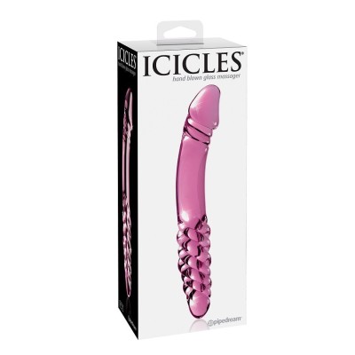 ICICLES NÚMERO 57 DILDO DE VIDRO SOPRADO À MÃO - PD2957-00