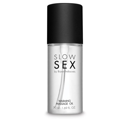 BIJOUX SLOW SEX WARMING MASSAGE OIL 50 ML - D-221569 - Dona Pimenta