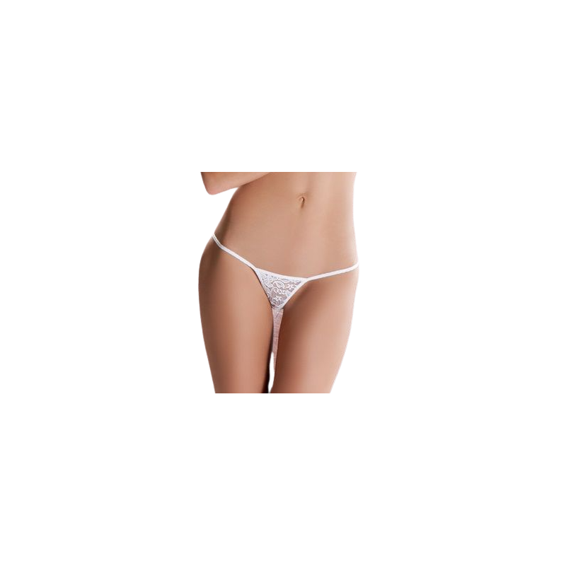 PASSION G-STRING WHITE MT018 - D-202700 - Dona Pimenta