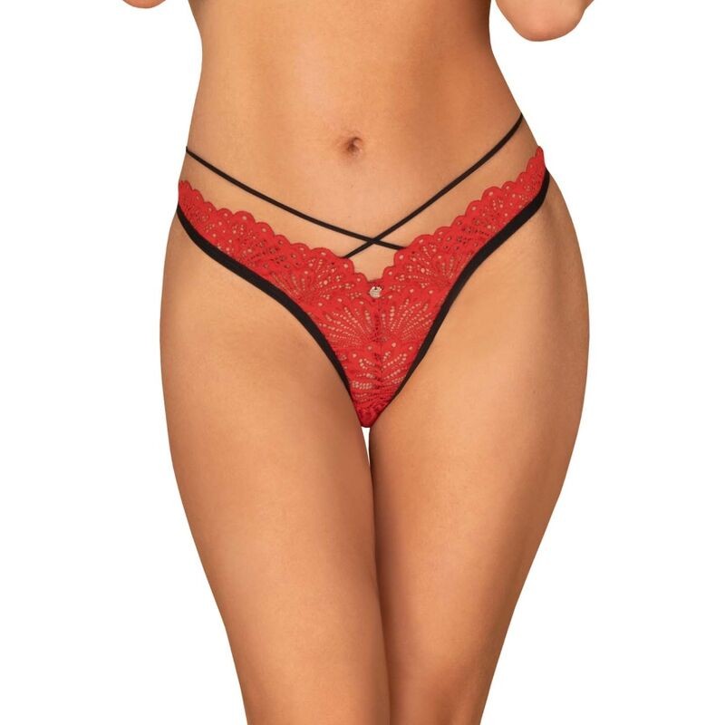 OBSESSIVO - METTIA THONG L/XL - D-230949 - Dona Pimenta