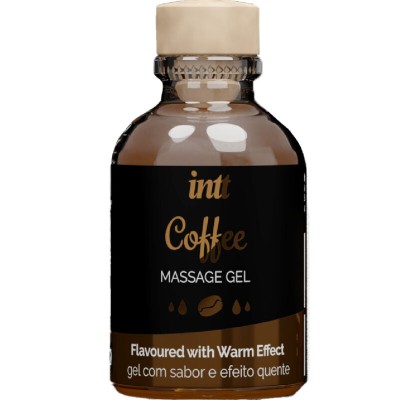 GEL DE MASSAGEM INTT - HOT EFFECT SABOR DE CAFÉ - D-234918 - Dona Pimenta