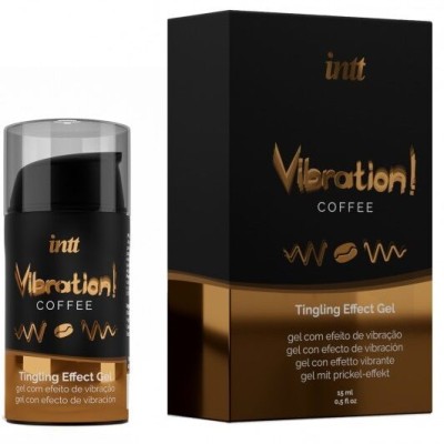 GEL DE MASSAGEM INTT - HOT EFFECT SABOR DE CAFÉ - D-234918 - Dona Pimenta