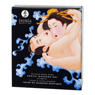 SHUNGA GEL DE MASSAGEM ERÓTICA ORIENTAL BODY SLIDE FRUTAS EXOTICA - D12-201192 - Dona Pimenta