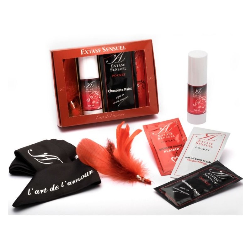 EXTASE SENSUAL COFFRET SENSUEL DE VOYAGE - D-208481 - Dona Pimenta