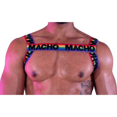 MACHO - ARNÊS DUPLO PRIDE LIMITED - D-236852 - Dona Pimenta