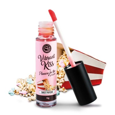 SECRETPLAY LIP GLOSS VIBRANT KISS DOCE PIPOCA - D-218078 - Dona Pimenta