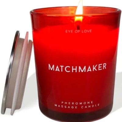 EYE OF LOVE - VELA DE MASSAGEM DIAMANTE VERMELHO MATCHMAKER ATTRACT HIM 150 ML - D-235000 - Dona Pimenta