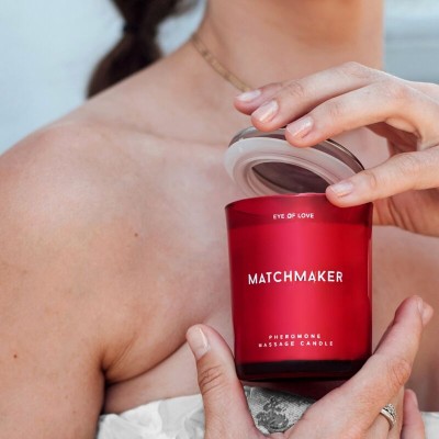 EYE OF LOVE - VELA DE MASSAGEM DIAMANTE VERMELHO MATCHMAKER ATTRACT HIM 150 ML - D-235000 - Dona Pimenta