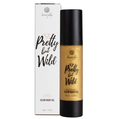 ÓLEO CORPORAL SECRETPLAY PRETTY BUT WILD GLOW 50 ML - D-231247 - Dona Pimenta