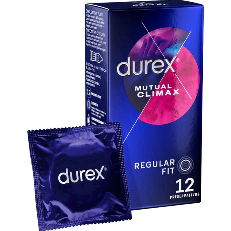 DUREX - CLIMAX MUTUO 12 UNIDADES - D-195236 - Dona Pimenta