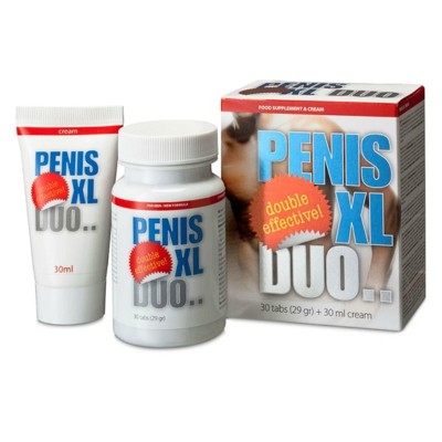 PENIS XL DUO PACK CÁPSULAS E CREME - D-201467 - Dona Pimenta