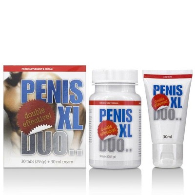 PENIS XL DUO PACK CÁPSULAS E CREME - D-201467 - Dona Pimenta