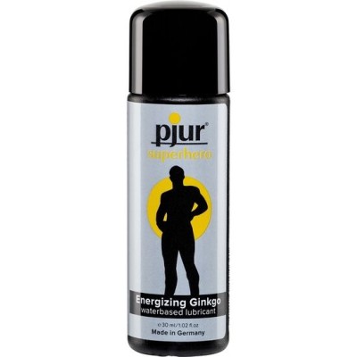 PJUR SUPERHERO ENERGIZINGINKGO LUBRIFICANTE 30 ML - D-201658 - Dona Pimenta