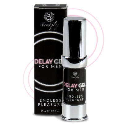 GEL RETARDADOR SECRETPLAY PARA HOMENS ENDLESS PLEASURE 15 ML - D-214077 - Dona Pimenta