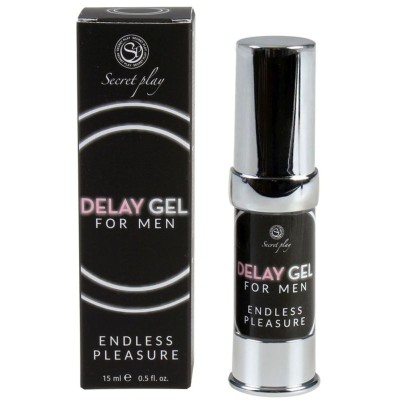 GEL RETARDADOR SECRETPLAY PARA HOMENS ENDLESS PLEASURE 15 ML - D-214077 - Dona Pimenta