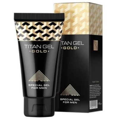 TITAN GEL - AUMENTO DO PÊNIS  OURO 50ML - D-219474 - Dona Pimenta