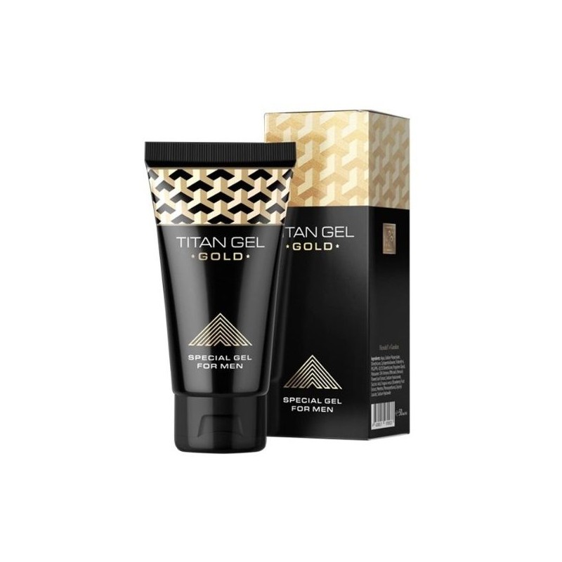 TITAN GEL - AUMENTO DO PÊNIS  OURO 50ML - D-219474 - Dona Pimenta