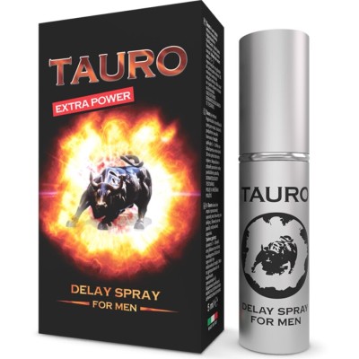 TAURO EXTRA POWER DELAY SPRAY PARA HOMENS 5 ML - D-224140 - Dona Pimenta