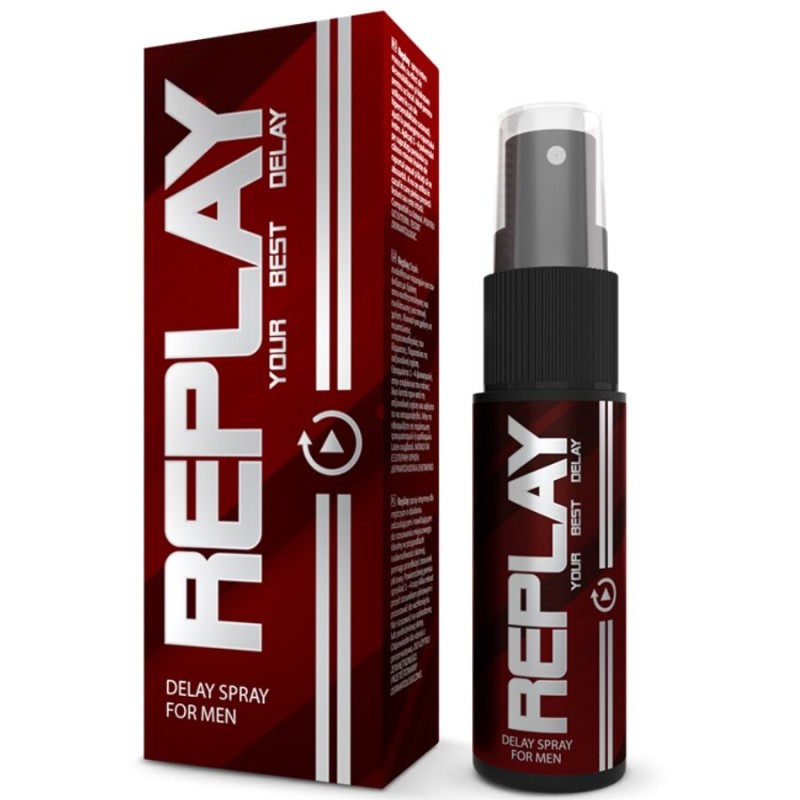 REPLAY DELAY SPRAY RETARDANTE E EFEITO HIDRATANTE 20 ML - D-224142 - Dona Pimenta