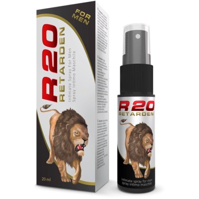 R20 SPRAY RETARDANTE PARA HOMENS EFEITO FRIO 20 ML - D-224143 - Dona Pimenta