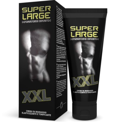 CREME DE MASSAGEM E ELASTIZAÇÃO PARA PÊNIS SUPER LARGE XXL 75 ML - D-224156 - Dona Pimenta