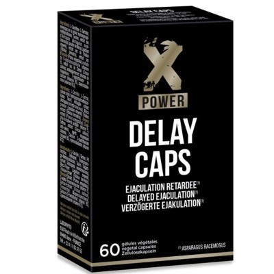 XPOWER DELAY CAPS EJACULAÇÃO RETARDADA 60 CÁPSULAS - D-229430 - Dona Pimenta