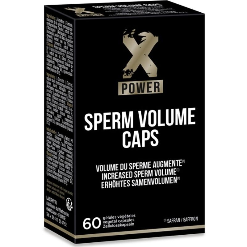 XPOWER SPERM VOLUME CAPS 60 CÁPSULAS - D-229433 - Dona Pimenta