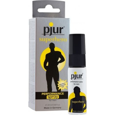 PJUR SUPERHERO PERFORMANCE SPRAY DELAY 20 ML - D-230687 - Dona Pimenta