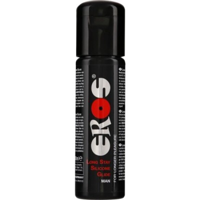 EROS LONG STAY SILICONE GLIDE MAN 100 ML - D62-23100 - Dona Pimenta