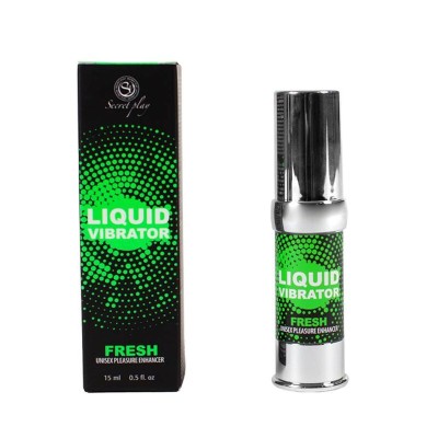 SECRETPLAY LIQUID VIBRATOR FRESH RETARD 15ML - D-212420 - Dona Pimenta