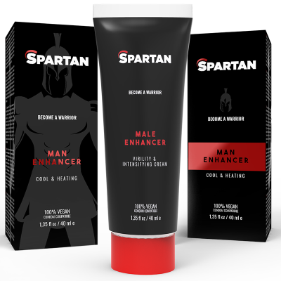 SPARTAN - GEL COUPLE VIRILIDADE E CREME INSENSIFICANTE 100% VEGANO - D-218367 - Dona Pimenta