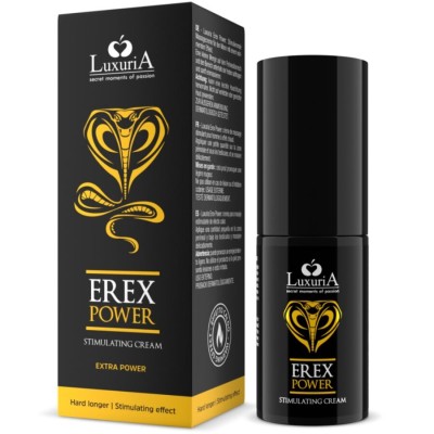 CREME DE PÊNIS EREX POWER HARD LONGER 30 ML - D-224166 - Dona Pimenta