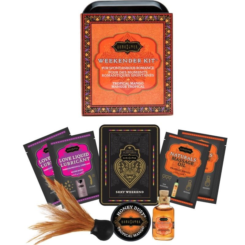 KAMASUTRA WEEKEND TIN KIT TROPICAL MANGO - D-221049 - Dona Pimenta