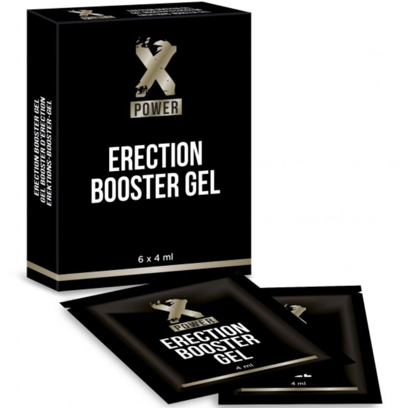 XPOWER ERECTION BOOSTER GEL 6 X 4 ML - D-229425 - Dona Pimenta