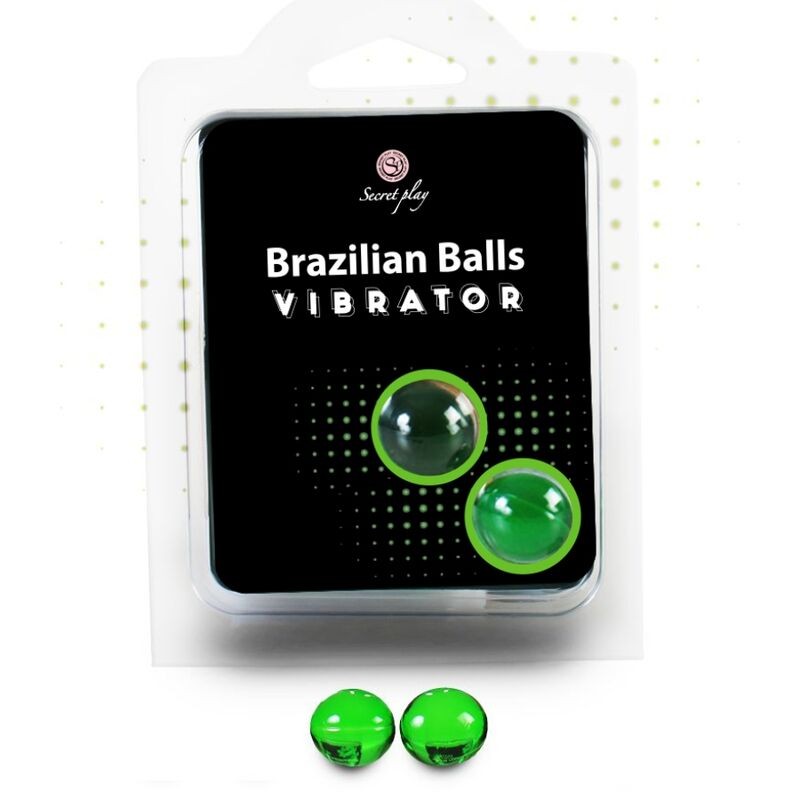 CONJUNTO DE BOLAS BRASILEIRAS SECRETPLAY 2 SHOCK - D-218657 - Dona Pimenta