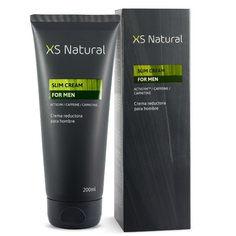 500 COSMETICS - CREME NATURAL XS PARA HOMENS. CREME ELABORANTE E QUEIMADOR DE GORDURA PARA REDUZIR A GORDURA ABDÔMEN - D-211140 