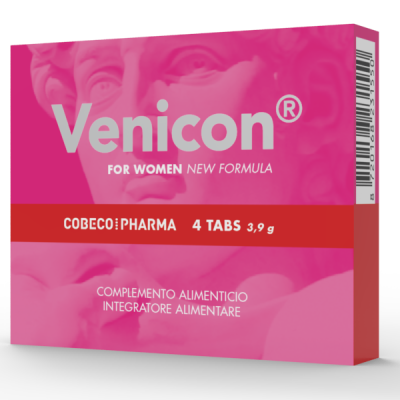 COBECO VENICON PARA MULHERES 4 TABS - D-207391 - Dona Pimenta