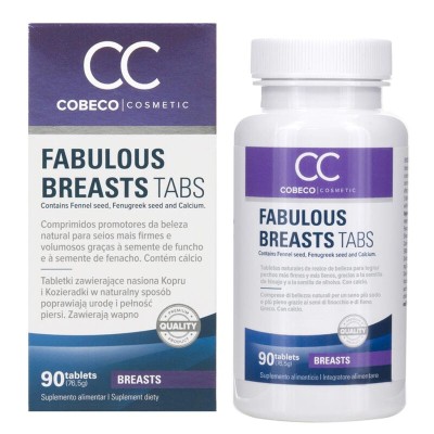 COBECO CC FABULOUS BREASTS 90 TABS - ES - D-207423 - Dona Pimenta