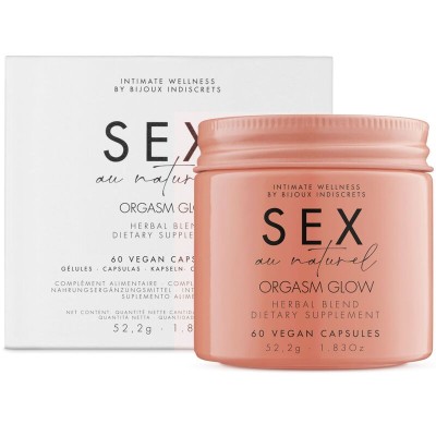 BIJOUX SUPLEMENTO ALIMENTAR ORGASM GLOW 60 COMPRIMIDOS - D-229940 - Dona Pimenta