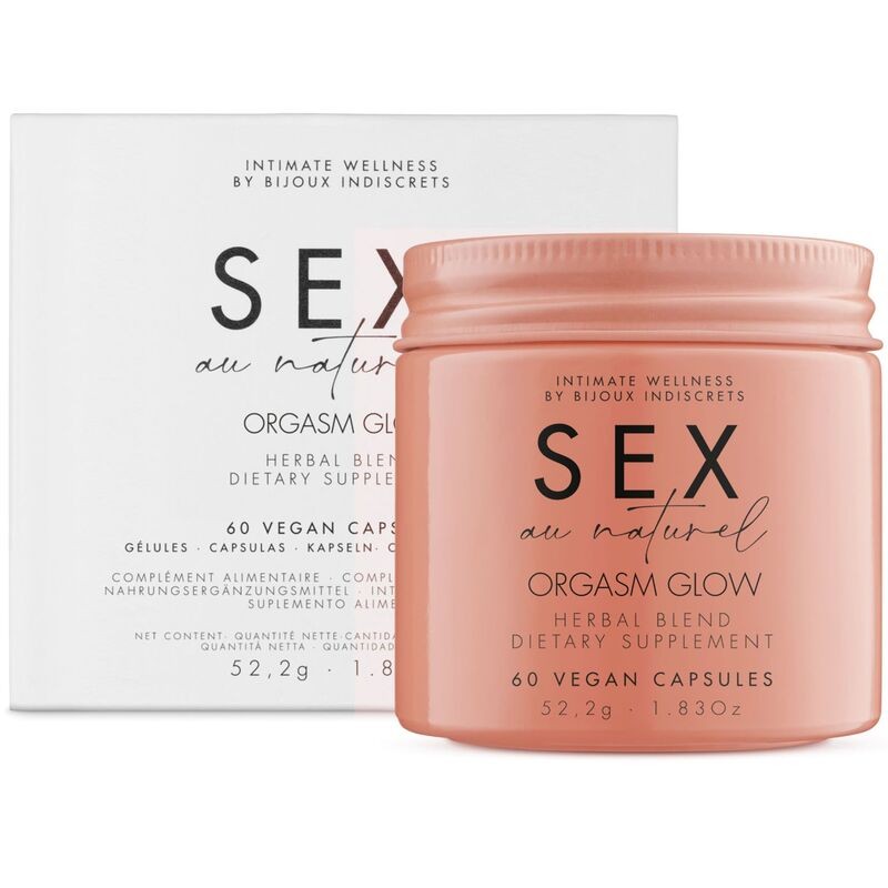 BIJOUX SUPLEMENTO ALIMENTAR ORGASM GLOW 60 COMPRIMIDOS - D-229940 - Dona Pimenta