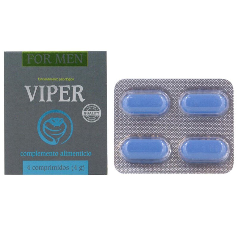 VIPER PARA HOMENS 4 TABS - D-219402 - Dona Pimenta