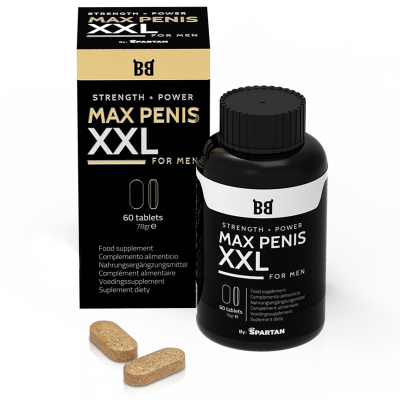 BLACKBULL BY SPARTAN&trade; - MAX PENIS XXL FORÇA + POTÊNCIA PARA HOMENS 60 COMPRIMIDOS - D-235873 - Dona Pimenta