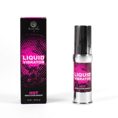 SECRETPLAY LIQUID VIBRATOR FORTE ESTIMULADOR 15ML - D-210937 - Dona Pimenta