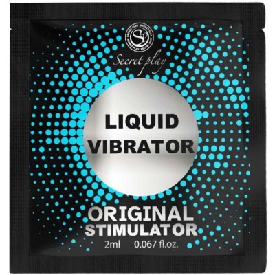 SECRETPLAY LIQUID VIBRATOR ESTIMULADOR UNISEX 2 ML - D-210938 - Dona Pimenta