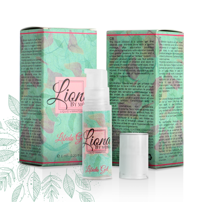 LIONA BY MOMA - LIQUID VIBRATOR LIBIDO GEL 6 ML - D-216954 - Dona Pimenta