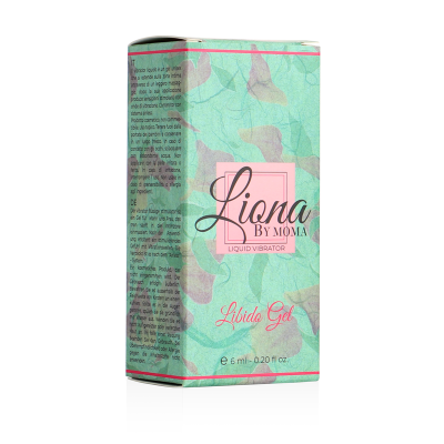 LIONA BY MOMA - LIQUID VIBRATOR LIBIDO GEL 6 ML - D-216954 - Dona Pimenta