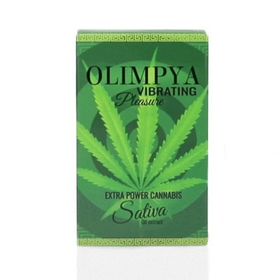 OLIMPYA - VIBRATING PLEASURE EXTRA SATIVA CANNABIS - D-218225 - Dona Pimenta